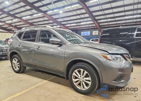 2016 Nissan Rogue S из США, поврежденный, VIN JN8AT2MV2GW133643